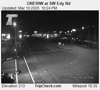 Traffic Cam ORE99W at SW Edy Rd